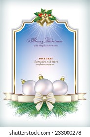 Christmas greeting card