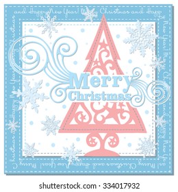 Christmas greeting card