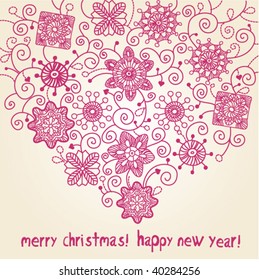 Christmas greeting card
