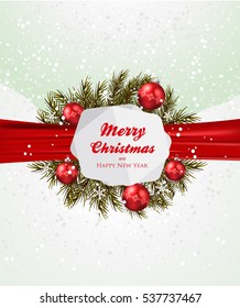 Christmas greeting card  