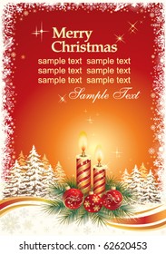 christmas greeting card   	