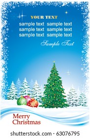 christmas greeting card