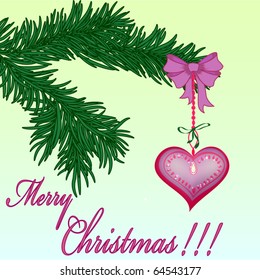 Christmas greeting card