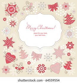 Christmas greeting card