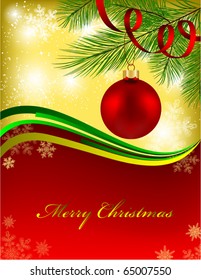 Christmas greeting card