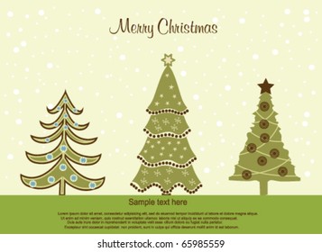 Christmas greeting card