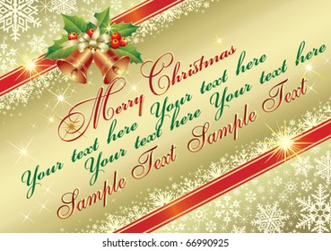 christmas greeting card