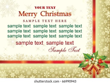 christmas greeting card