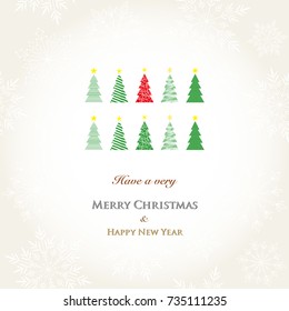 Christmas greeting card