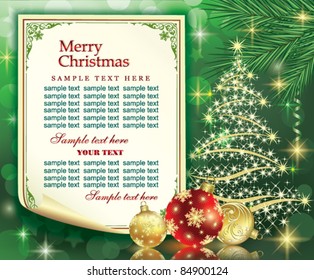 christmas greeting card