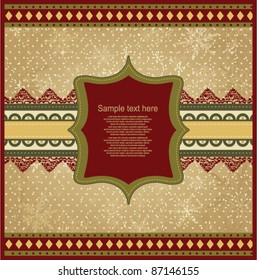 Christmas greeting card