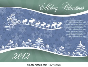 Christmas greeting card