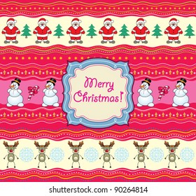 Christmas greeting card.