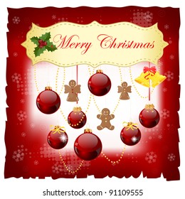 Christmas greeting card
