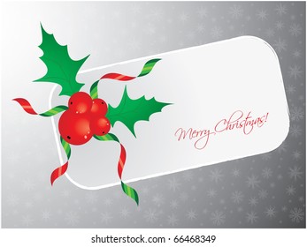 Christmas greeting card - abstract background