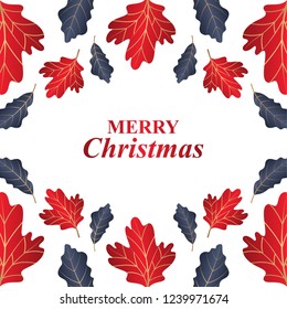 Christmas greeting card. Christmas background