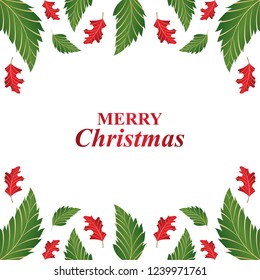 Christmas greeting card. Christmas background