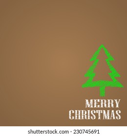 Christmas greeting card and background
