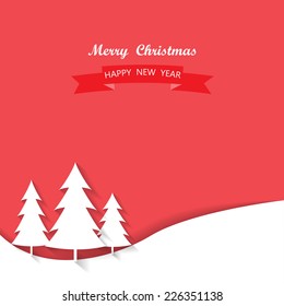 christmas greeting card, background and backdrop, vector