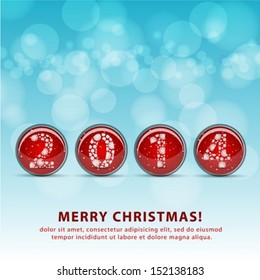 Christmas Greeting Card. background vector EPS 10.