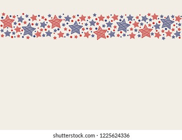 Christmas greeting card with decorative snowflakes. Vector.