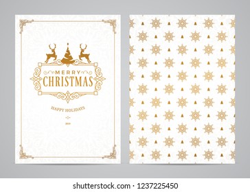 Christmas greeting card design. Poster, page, banner, brochure, template. Vector illustration.