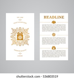 Christmas greeting card design. Poster, page, banner, brochure, template. Vector illustration.