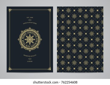 Christmas greeting card design. Poster, page, banner, brochure, template. Vector illustration.