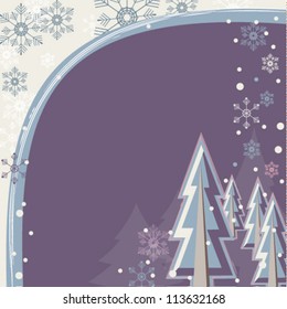 Christmas greeting card. eps10 format