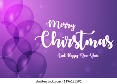 Christmas greeting card, holiday design elements for decorations, invitation, cards