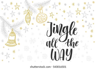 Christmas greeting card, lettering and calligraphy, modern brush lettering, hand drawn design elements, gifts, wallpapers, on vintage background