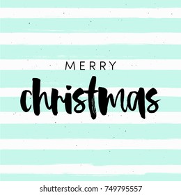 Christmas greeting card, lettering and calligraphy, modern brush lettering, hand drawn design elements, gifts, wallpapers, on vintage background