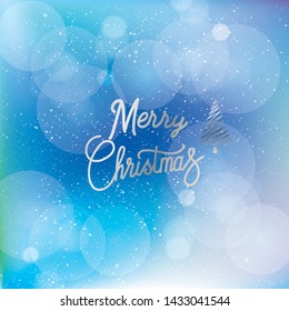 Christmas greeting card. Merry Christmas