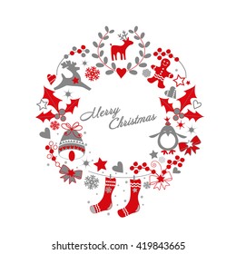 Christmas greeting Card merry christmas