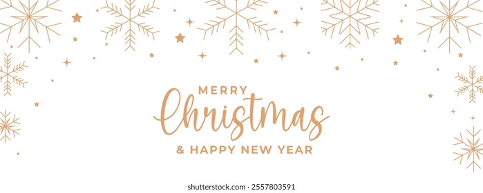 Christmas Greeting Card, Merry Christmas, banner, ecological Christmas concept, panorama, header,