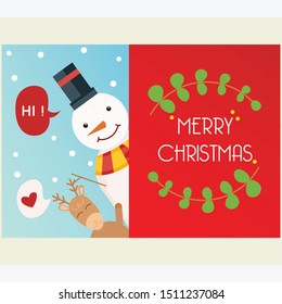 Christmas greeting card set. Backgrounds with Christmas decorations.