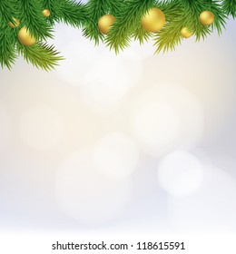 Christmas greeting card template