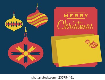 Plantilla de tarjeta de felicitación de Navidad