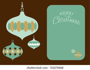CHRISTMAS GREETING CARD TEMPLATE 