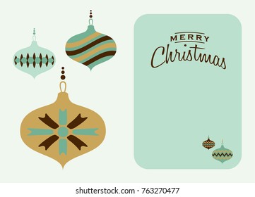 CHRISTMAS GREETING CARD TEMPLATE 