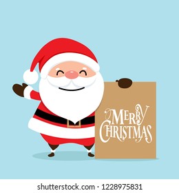 Christmas Greeting Card with Christmas tree, vector illustration.