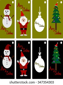 Christmas Greeting Card, vector