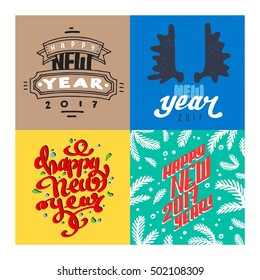 Christmas greeting card vector background banner