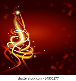 Christmas greeting card, vector background eps8, no transparency