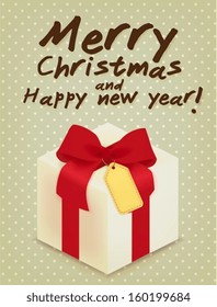 Christmas Greeting Card - Vector File EPS10