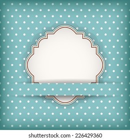 Christmas greeting card. Vector illustration.