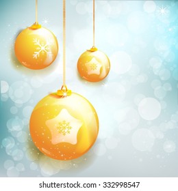 Christmas greeting card, vector illustration