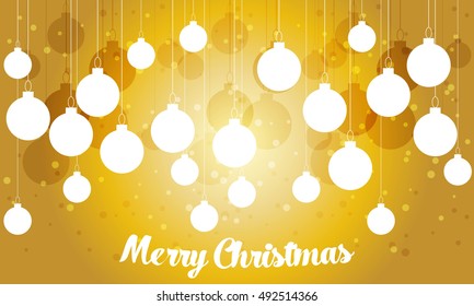 Christmas greeting card. Vector illustration
