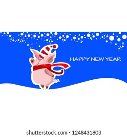 Christmas Greeting Card. Vector New Year posters. Merry Christmas banners