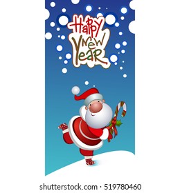 Christmas Greeting Card. Vector New Year posters. Merry Christmas banners
